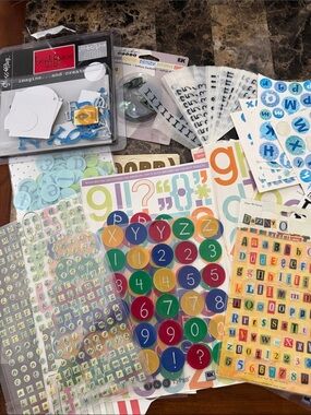 Misc Scrapbook Letters